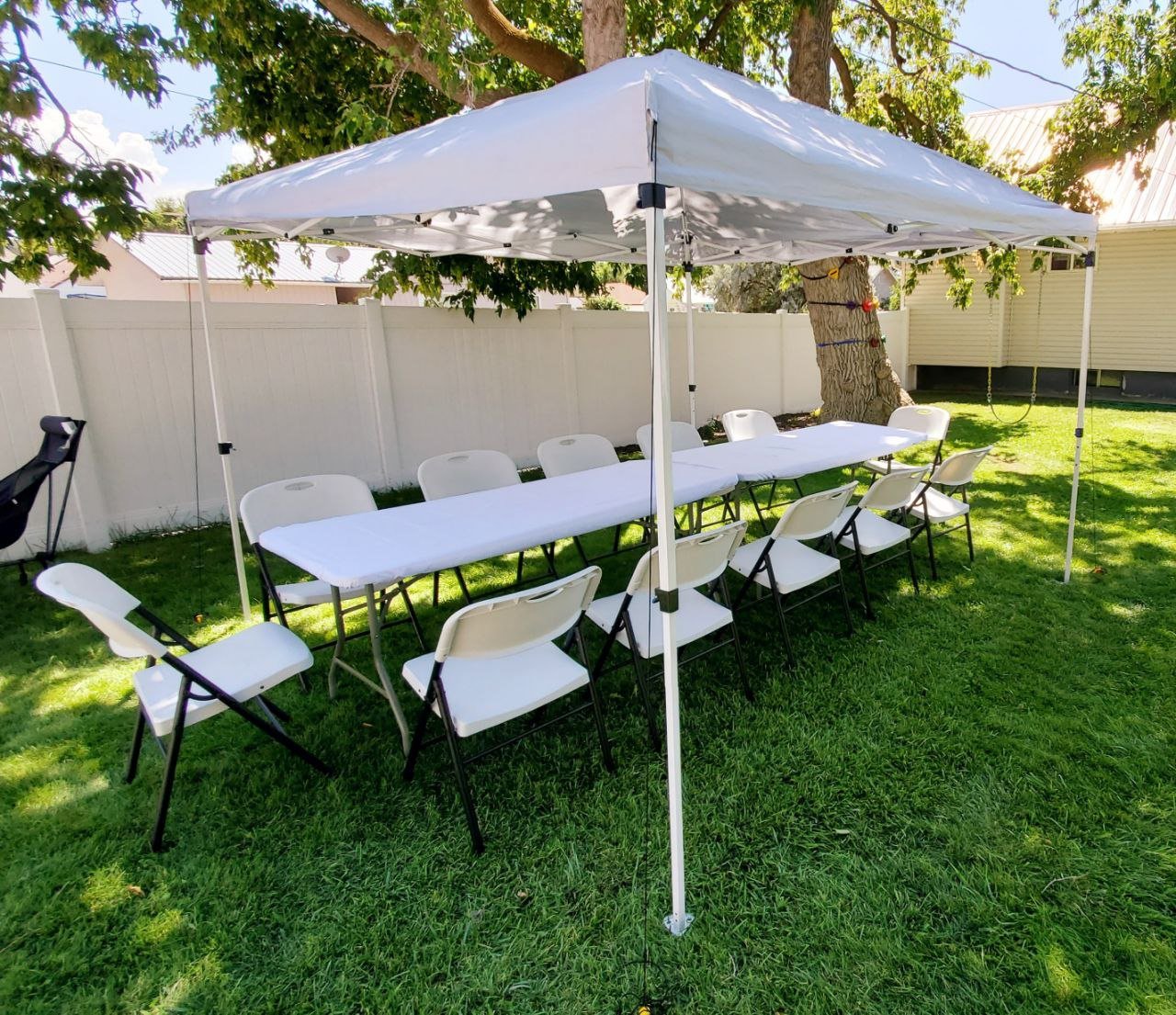 10 x 10 Canopy Tent for Rent
