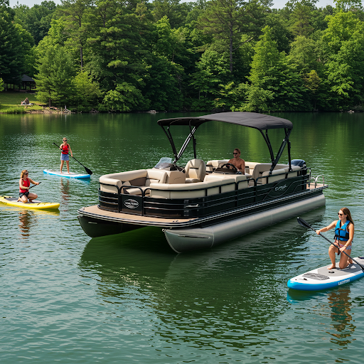 Pontoon Boat, Kayak & SUP Rentals