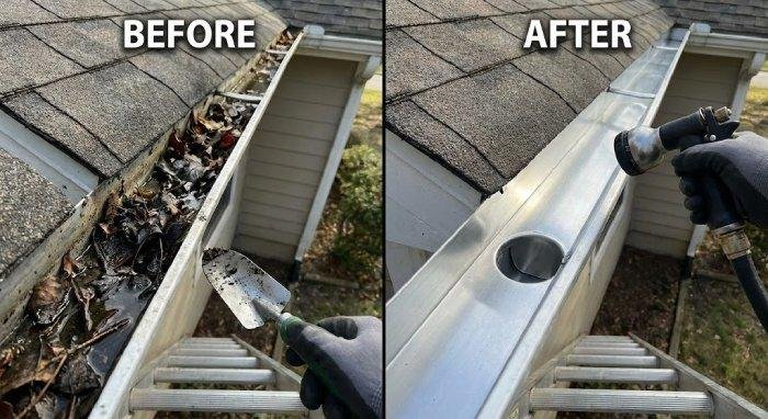 Gutter Cleaning and Maintenance