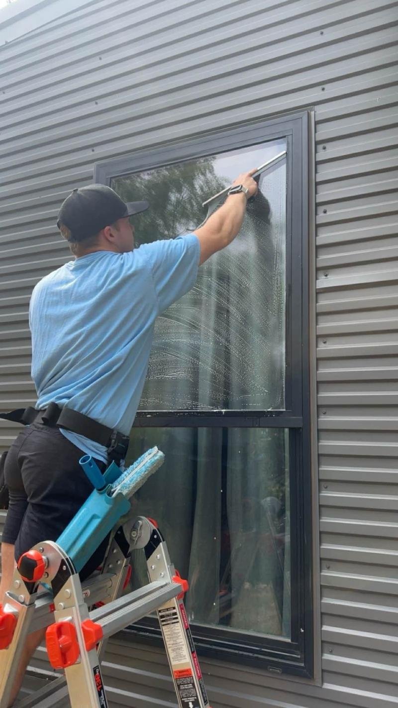 Streak-Free Window cleaning Service. 